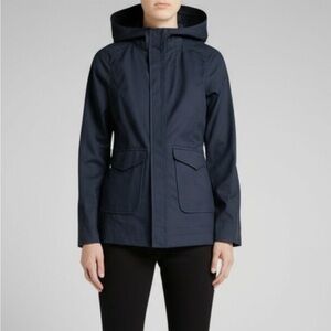 Aether Women's Navy Hooded Rain Jacket XS/1